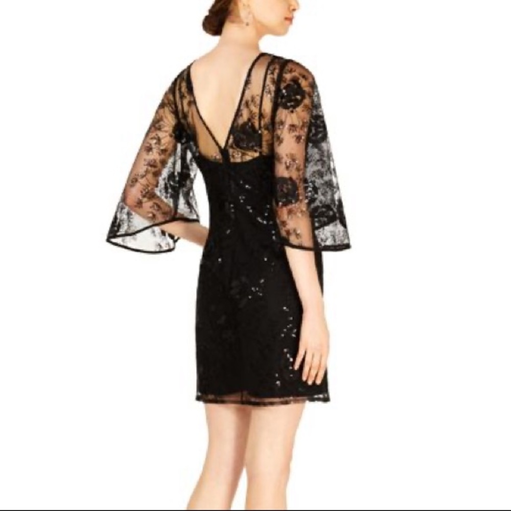 Sequin Black Dress